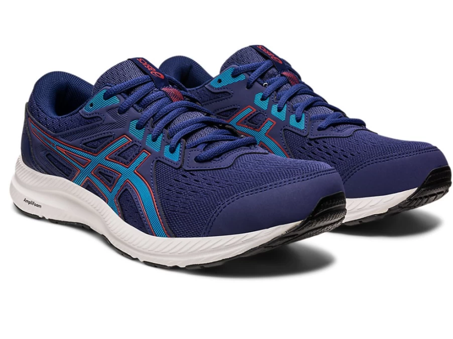 ASICS Men's GEL-CONTEND 8 Extra Wide Running Shoes - Indigo Blue/Island Blue