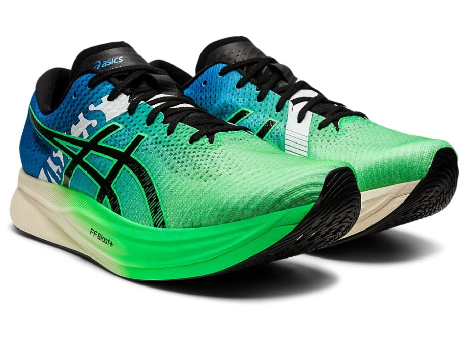 ASICS MAGIC SPEED 2 EKIDEN Running Shoes for Men - New Leaf/Black