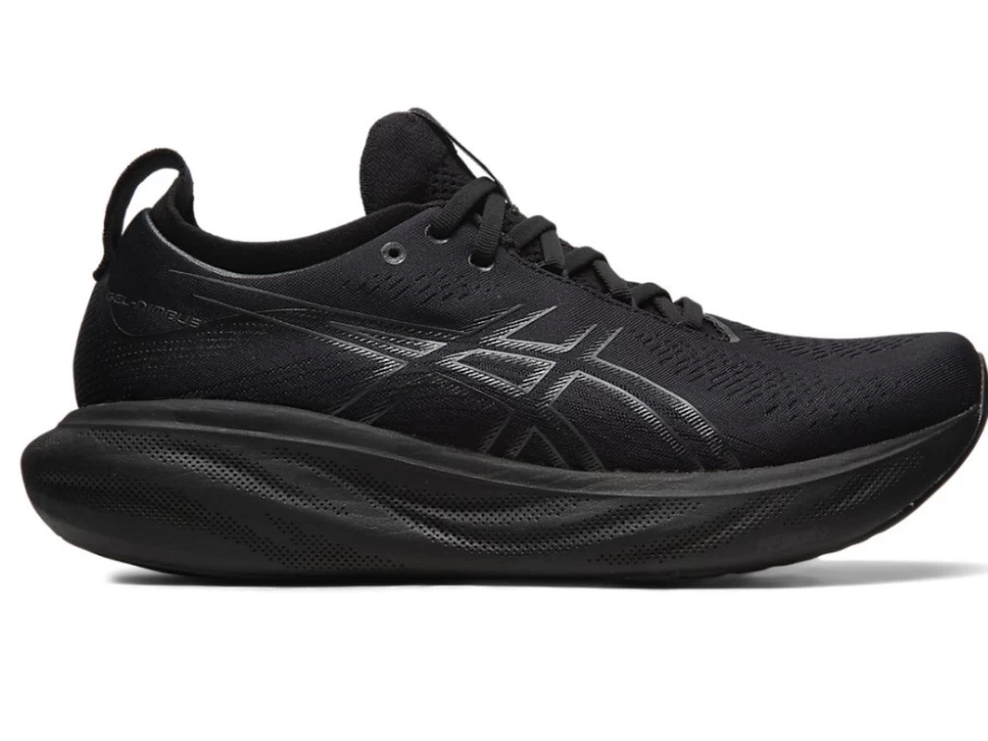 ASICS Men's GEL-NIMBUS 25 Running Shoes - Black/Black