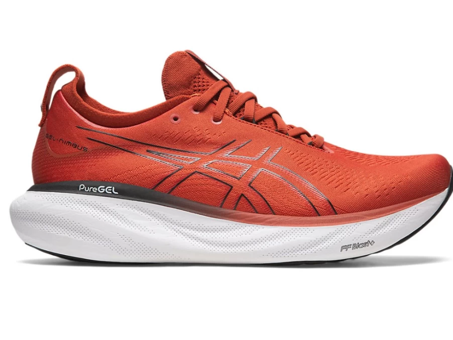ASICS Men's GEL-NIMBUS 25 Running Shoes - Spice Latte/Black