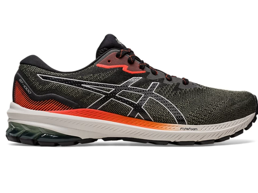 ASICS GT-1000 11 Men's Running Shoes - Nature Bathing/Olive
