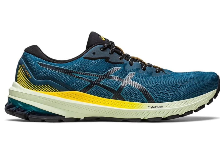 ASICS GT-1000 11 Men's Running Shoes in Nature Bathing/Golden Yellow