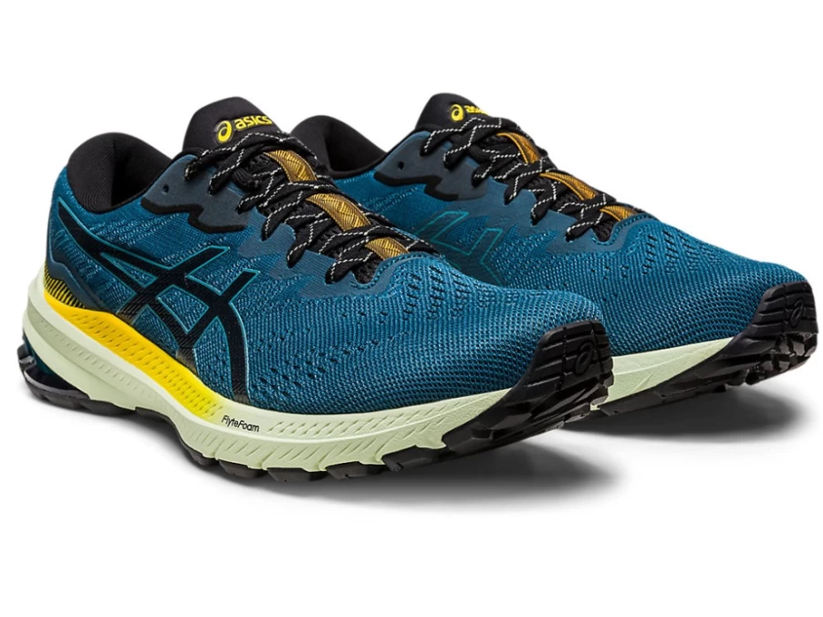 ASICS GT-1000 11 Men's Running Shoes in Nature Bathing/Golden Yellow