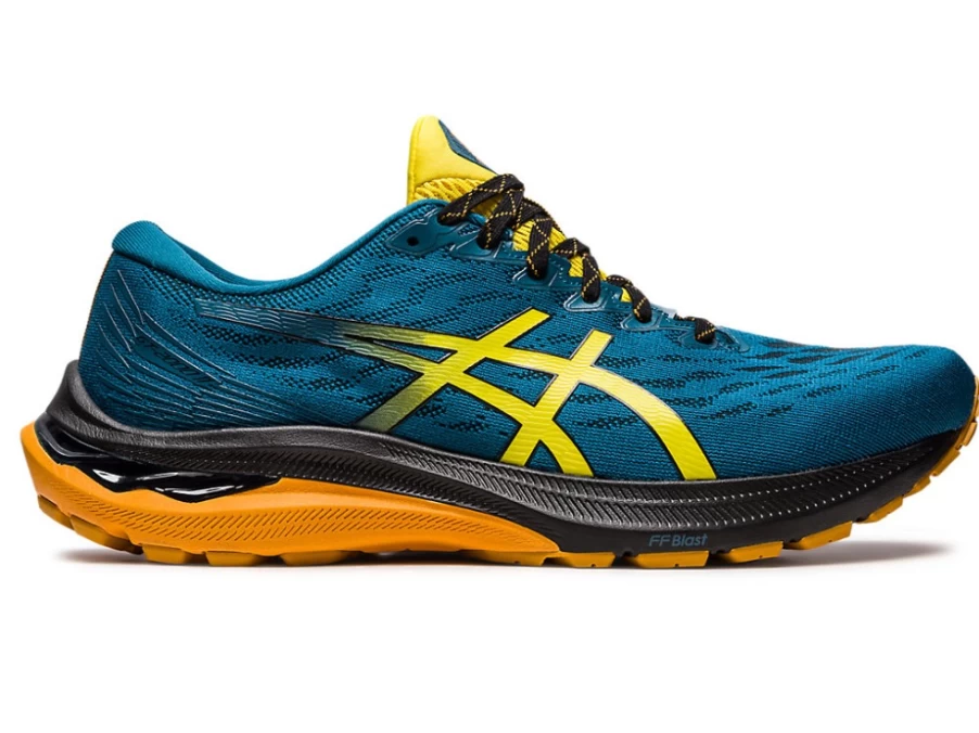 ASICS GT-2000 11 TR Men's Running Shoes - Nature Bathing/Golden Yellow