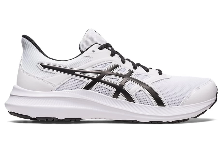 ASICS JOLT 4 EXTRA WIDE Men's Running Shoes - White/Black