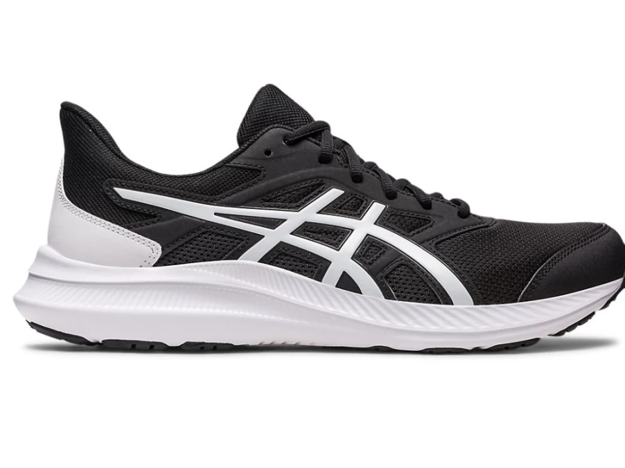 ASICS JOLT 4 Men's Running Shoes - Black/White | Lightweight & Comfortable Trainers