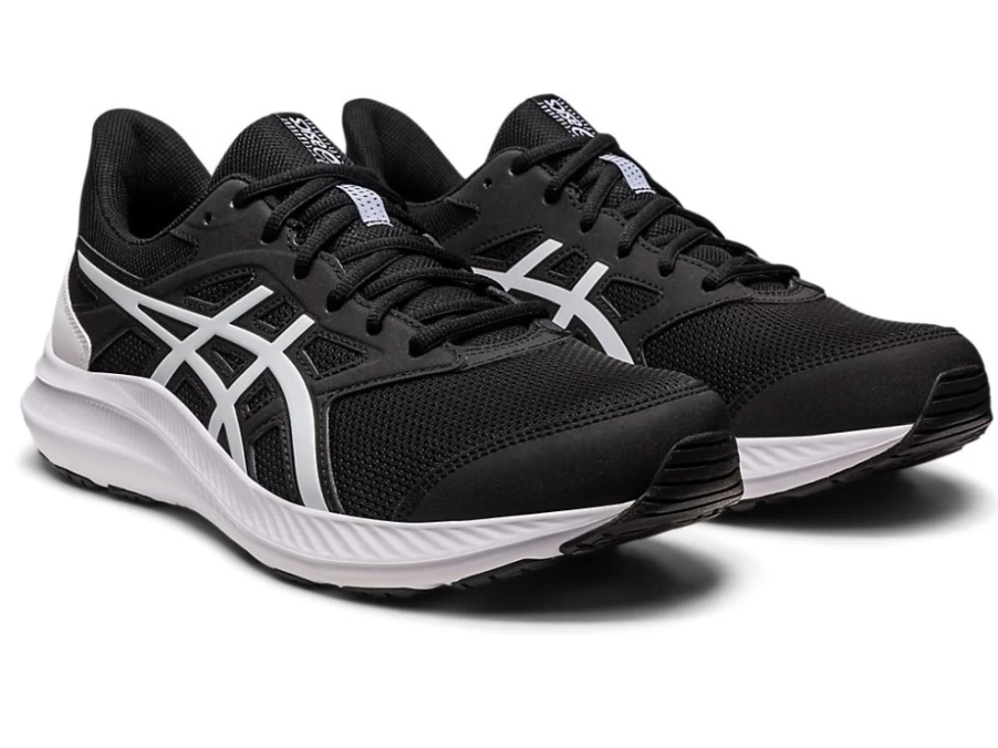 ASICS JOLT 4 Men's Running Shoes - Black/White | Lightweight & Comfortable Trainers