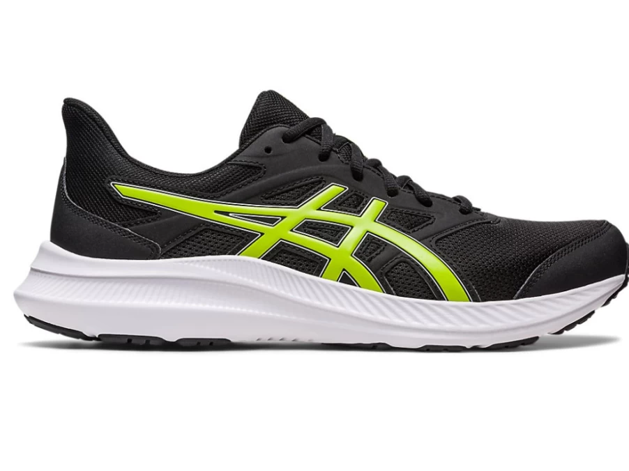 ASICS JOLT 4 Men's Running Shoes - Black/Lime Zest