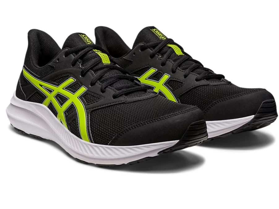 ASICS JOLT 4 Men's Running Shoes - Black/Lime Zest