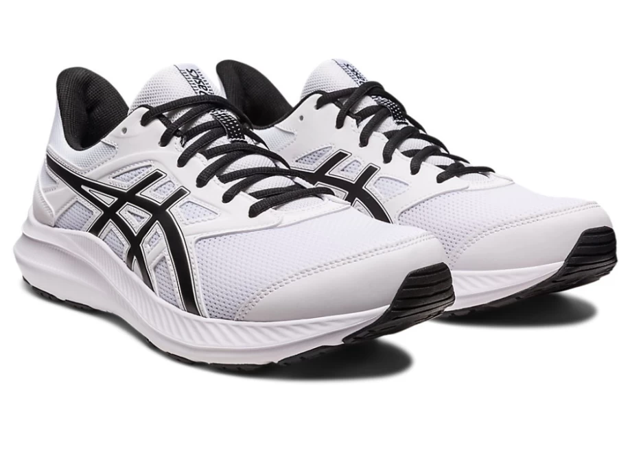 ASICS JOLT 4 Men's Running Shoes - White/Black