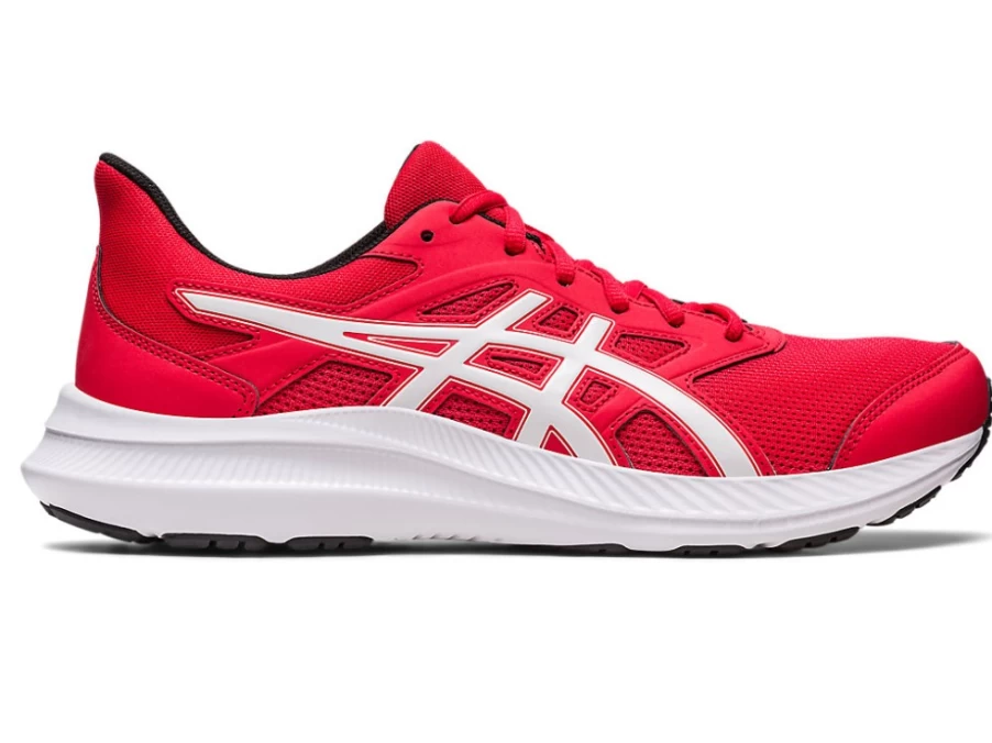 ASICS JOLT 4 Men's Running Shoes - Electric Red/White