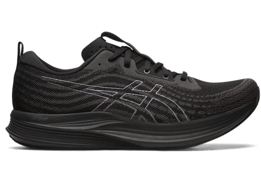 ASICS Men's EvoRide SPEED WIDE Running Shoes - Black/Carrier Grey