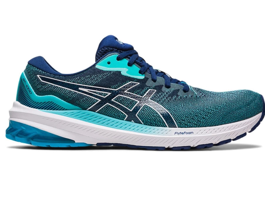 ASICS GT-1000 11 Men's Running Shoes in Ice Mint/Estate Blue