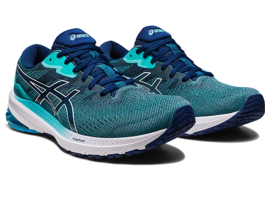 ASICS GT-1000 11 Men's Running Shoes in Ice Mint/Estate Blue