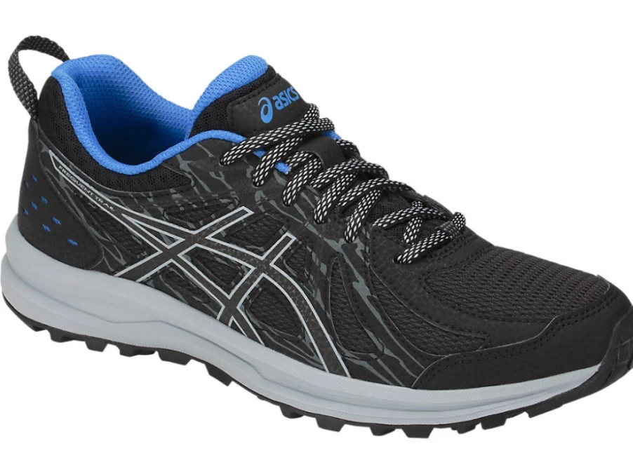 ASICS Women's Frequent Trail Running Shoes - Black/Mid Grey for Lightweight Comfort & Durability