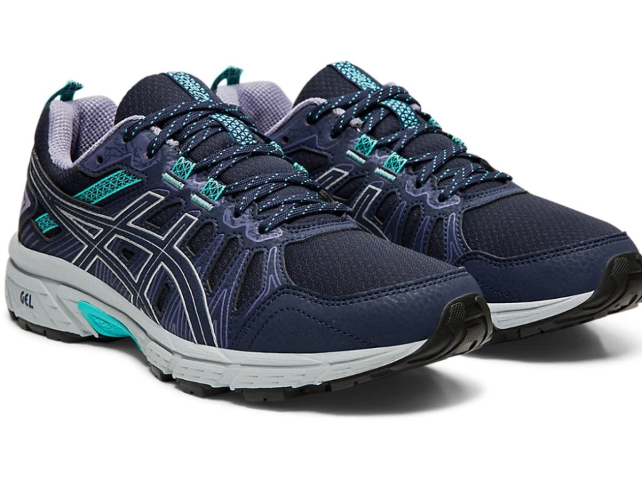ASICS Women's GEL-VENTURE 7 Running Shoes - Black/Silver