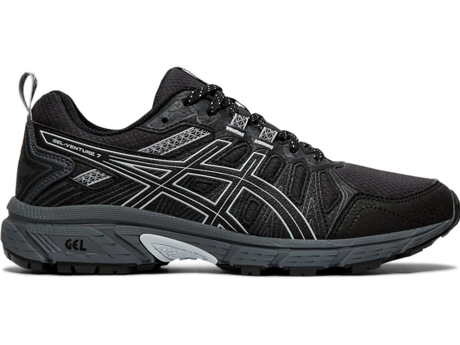 ASICS Women's GEL-VENTURE 7 Running Shoes - Black/Piedmont Grey