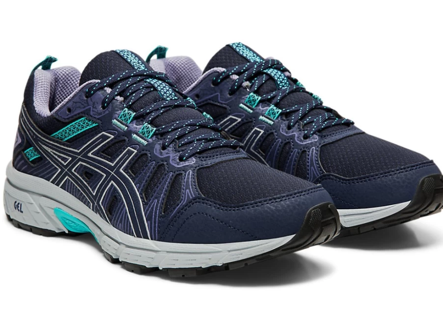 ASICS Women's GEL-VENTURE 7 Running Shoes - Black/Silver