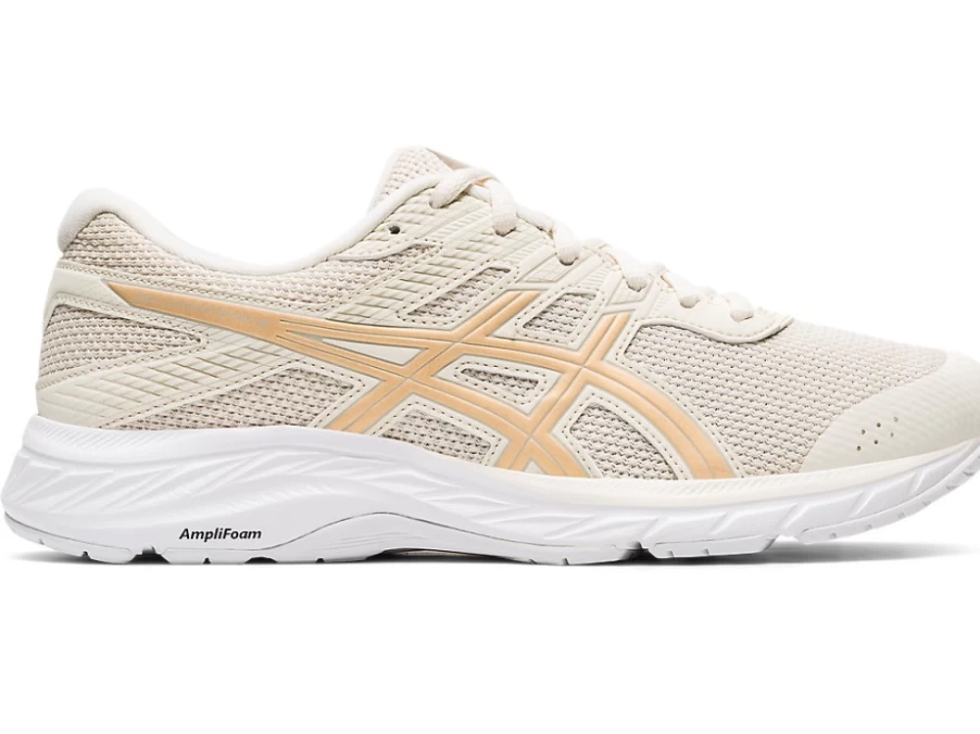 ASICS Women's GEL-Contend 6 Twist Running Shoes - Birch/Champagne