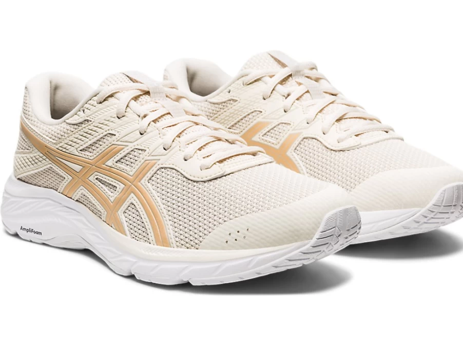 ASICS Women's GEL-Contend 6 Twist Running Shoes - Birch/Champagne