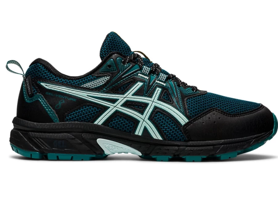 ASICS Women's GEL-VENTURE 8 Running Shoes - Black/Soothing Sea