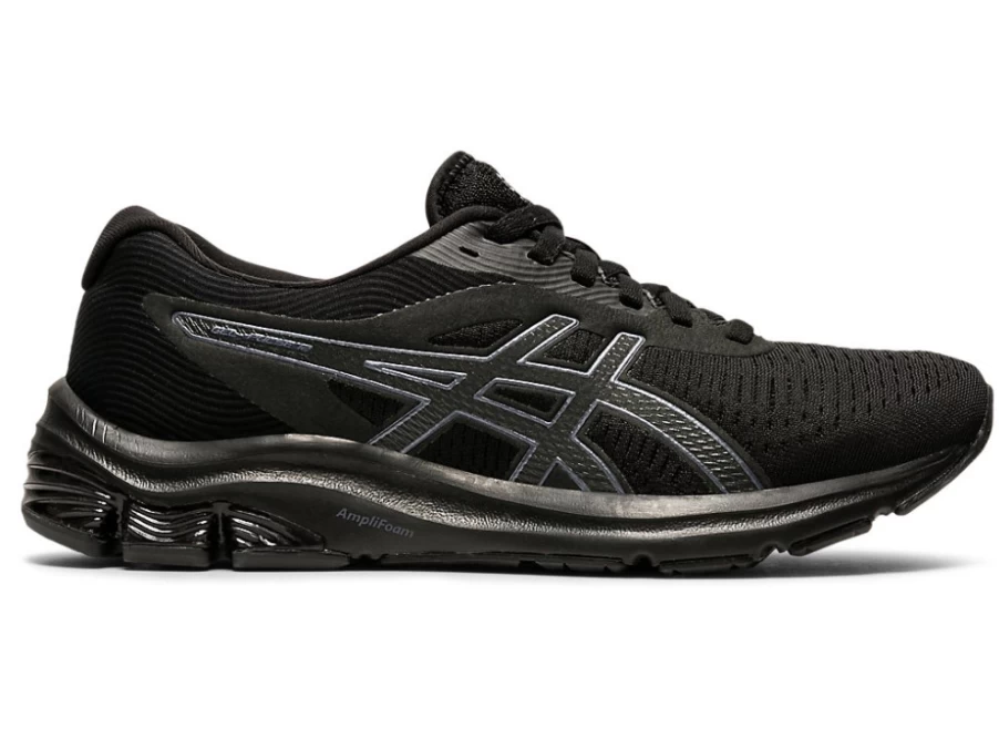 ASICS GEL-PULSE 12 Women's Running Shoes - Black/Black