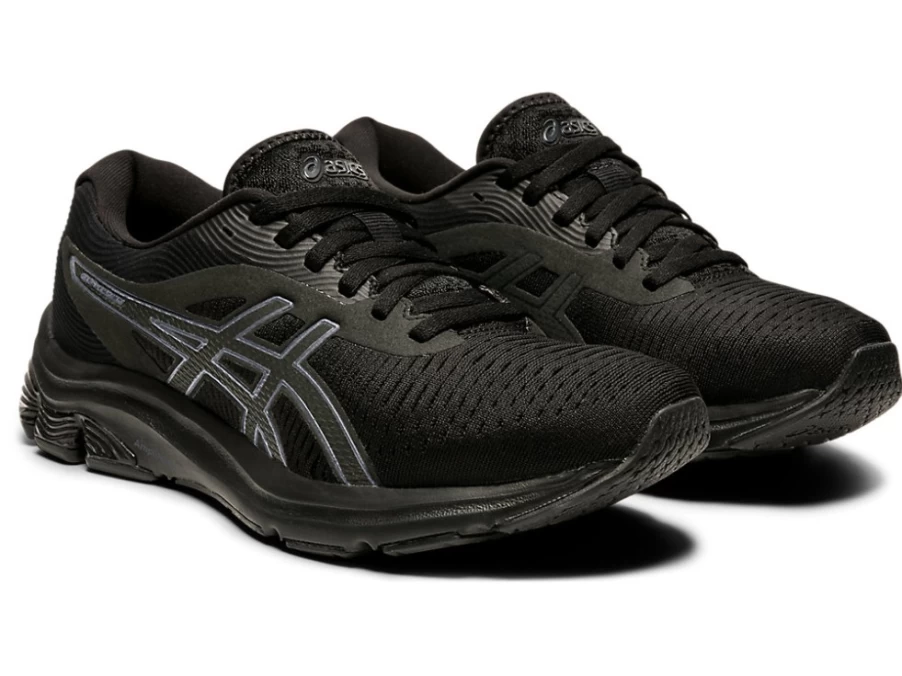 ASICS GEL-PULSE 12 Women's Running Shoes - Black/Black