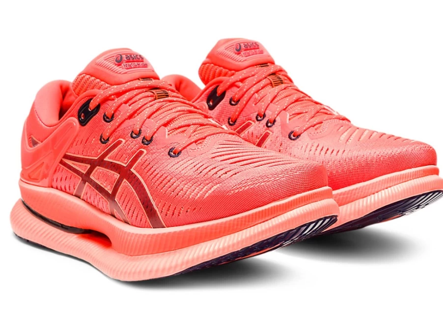 ASICS METARIDE Women's Running Shoes - Sunrise Red/Midnight