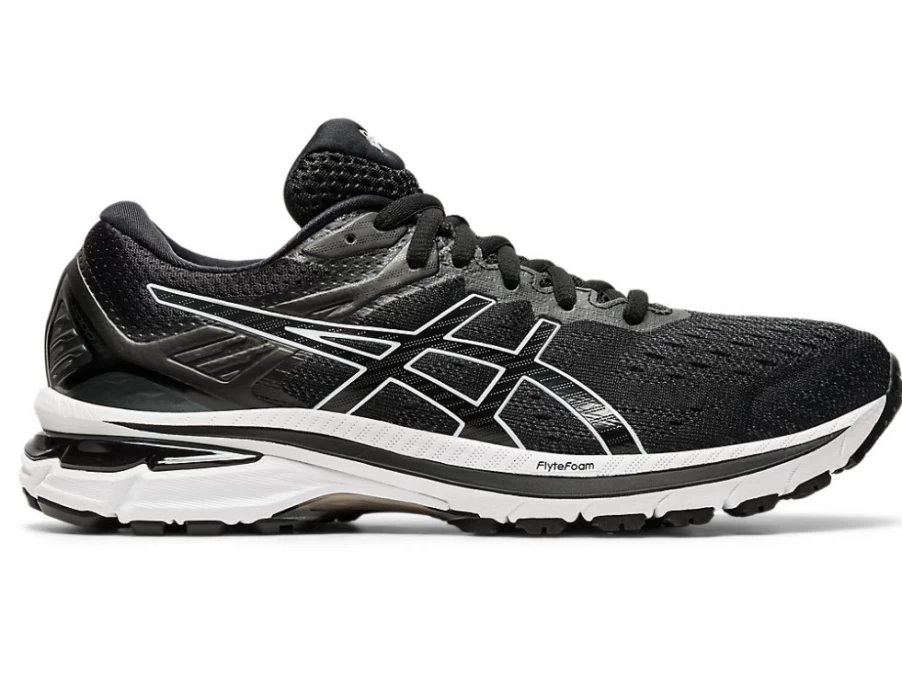ASICS Women's GT-2000 9 Running Shoes - Black/White