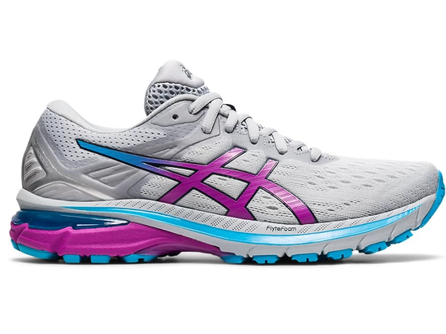 ASICS Women's GT-2000 9 Running Shoes - Piedmont Grey/Digital Grape