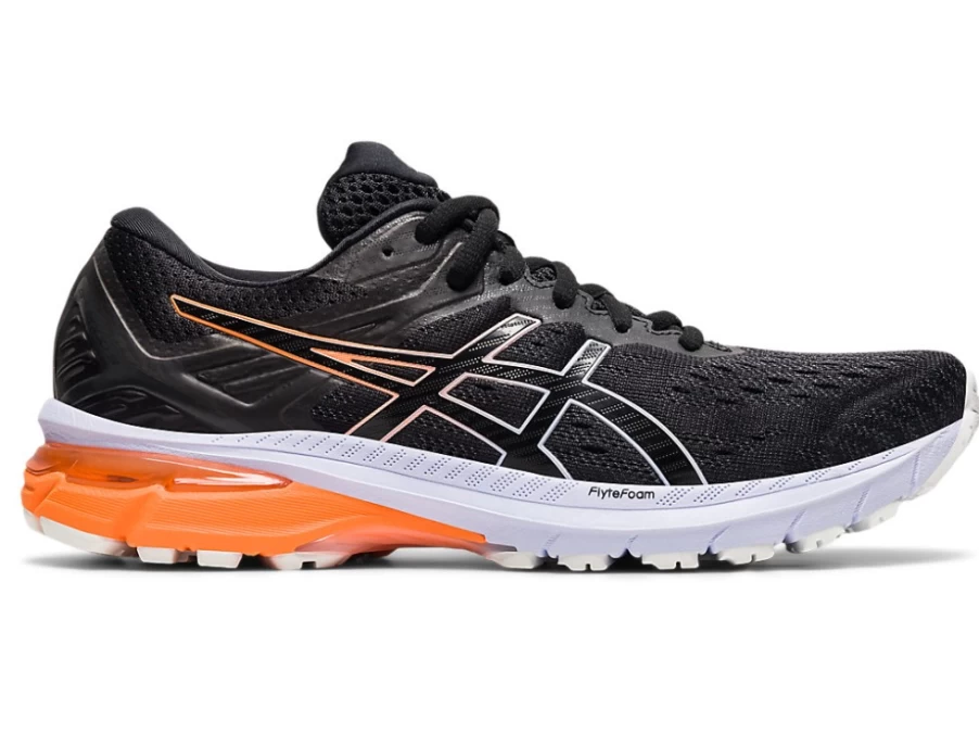 ASICS Women's GT-2000 9 (D) Running Shoes - Black/Lilac Opal