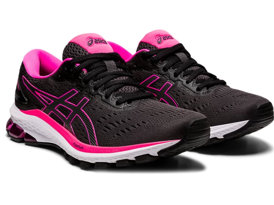 ASICS Women's GT-XPRESS 2 Running Shoes in Graphite Grey/Hot Pink - Lightweight & Supportive