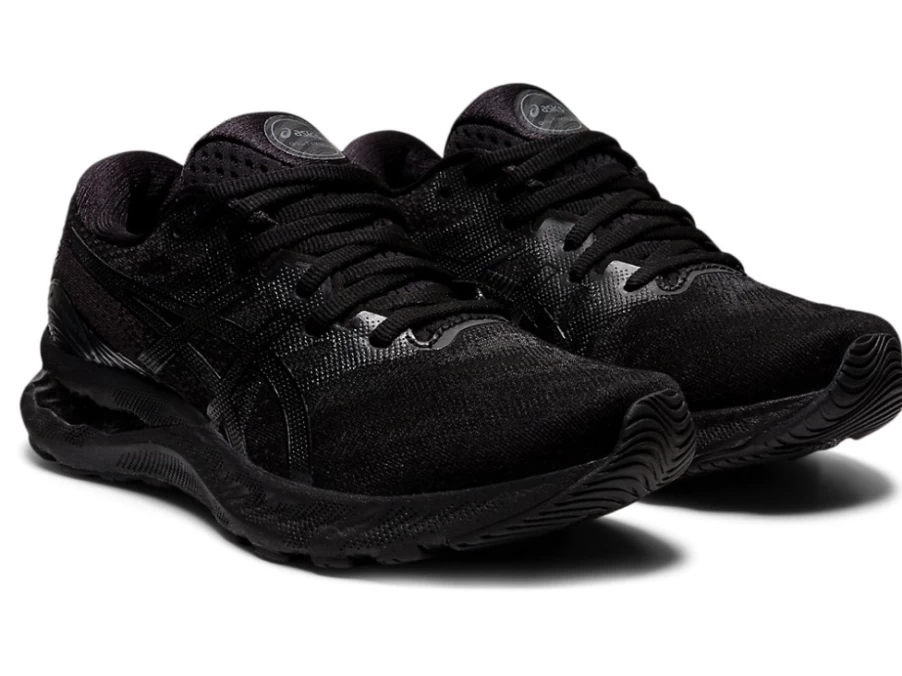 ASICS Women's GEL-NIMBUS 23 Running Shoes - Black/Black