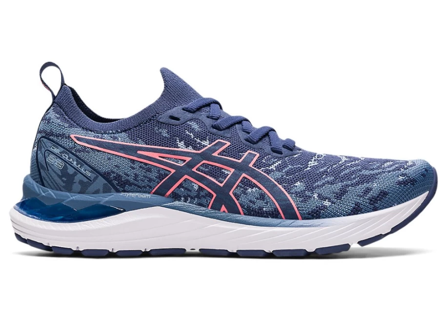 ASICS Women's GEL-CUMULUS 23 MK Running Shoes - Storm Blue/Thunder Blue