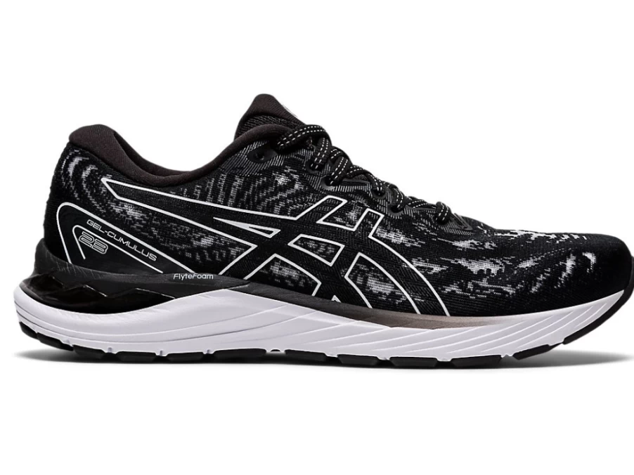 ASICS Women's GEL-CUMULUS 23 Running Shoes - Black/White