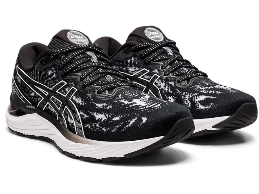 ASICS Women's GEL-CUMULUS 23 Running Shoes - Black/White