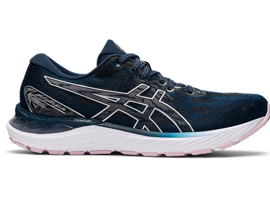 ASICS Women's GEL-CUMULUS 23 Running Shoes - French Blue/Pure Silver