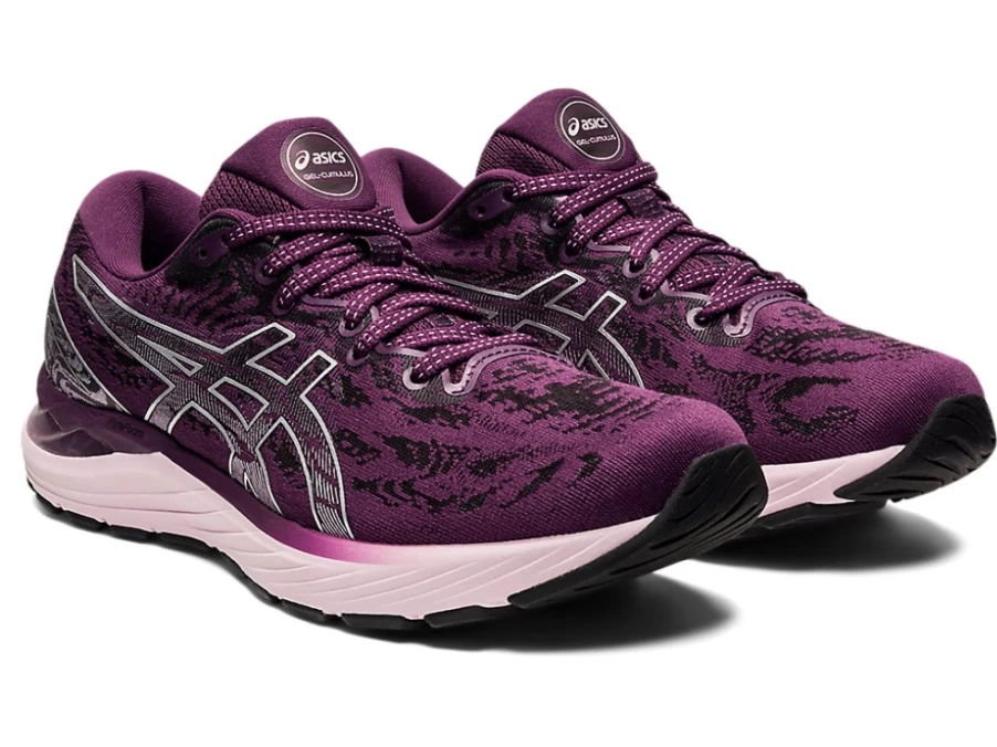 ASICS Women's GEL-CUMULUS 23 Running Shoes - Deep Plum/Pure Silver