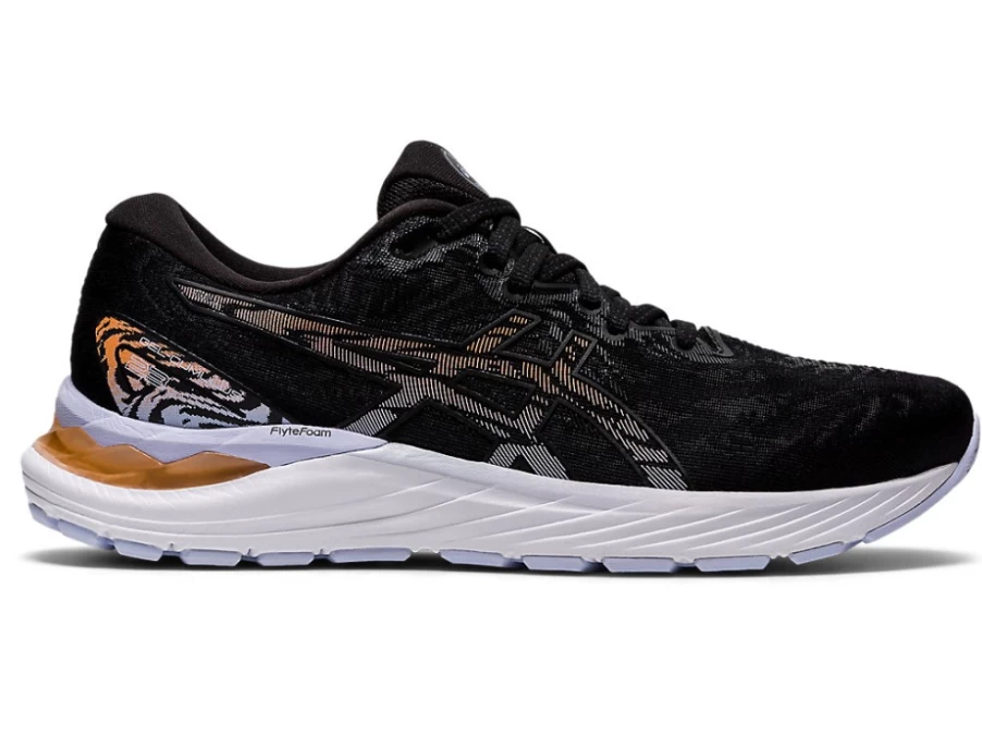 ASICS GEL-CUMULUS 23 Women's Running Shoes - Black/Sun Peach