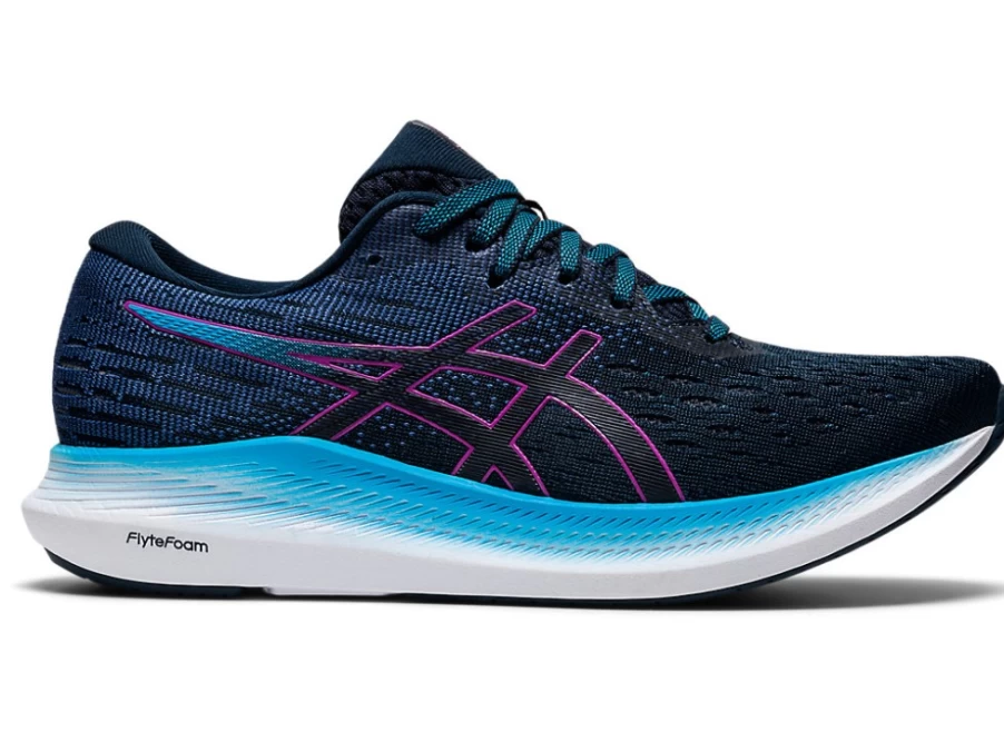 ASICS Women's EVORIDE 2 Running Shoes - French Blue/Digital Grape