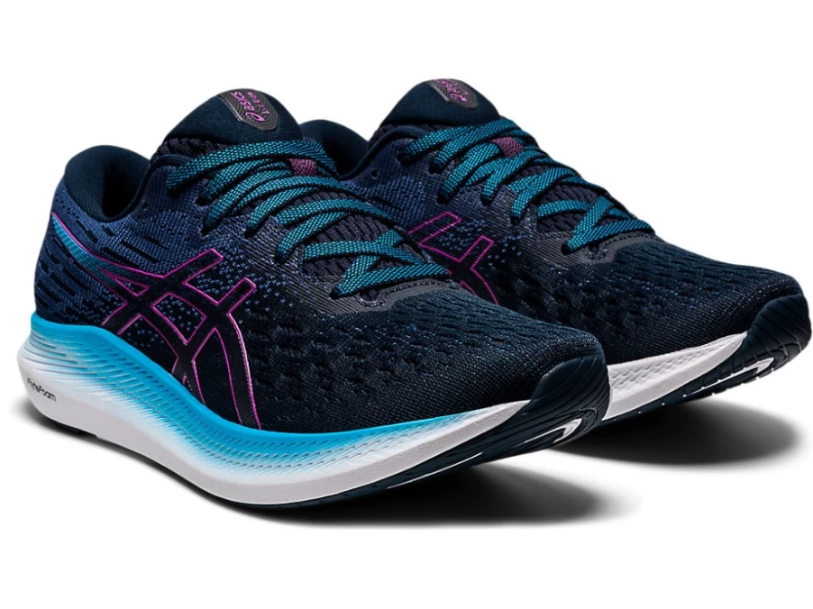 ASICS Women's EVORIDE 2 Running Shoes - French Blue/Digital Grape
