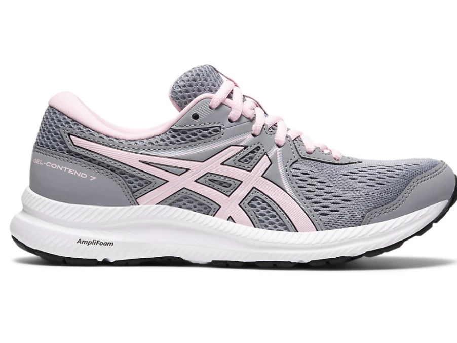 ASICS Women's GEL-CONTEND 7 Running Shoes - Sheet Rock/Pink Salt