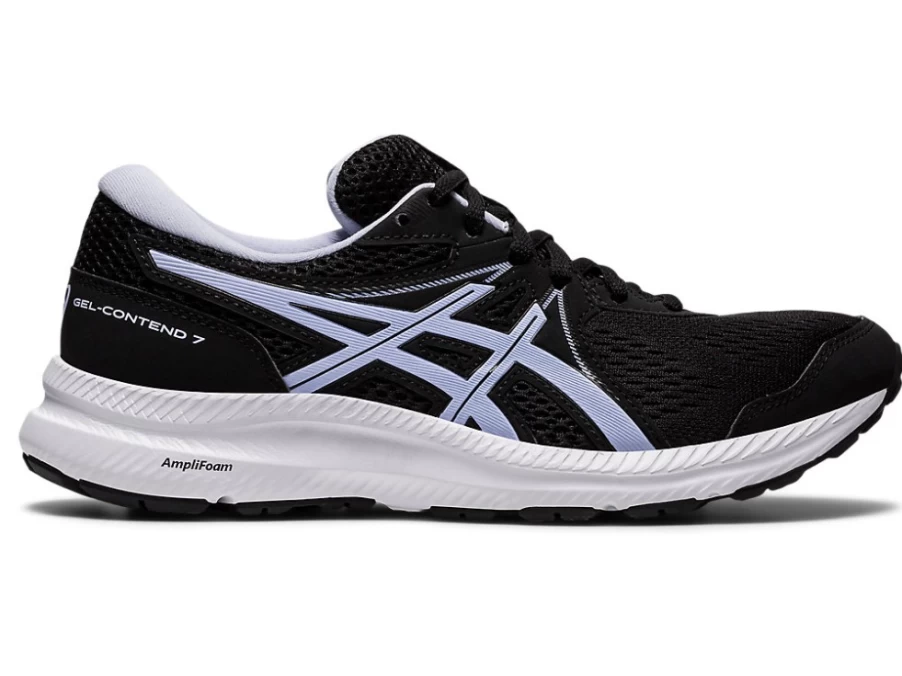 ASICS Women's GEL-CONTEND 7 Running Shoes - Black/Lilac Opal