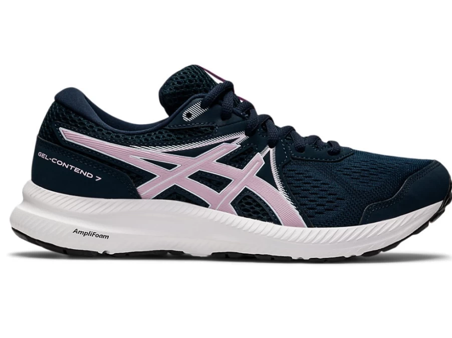 ASICS GEL-CONTEND 7 Women's Running Shoes - French Blue/Barely Rose
