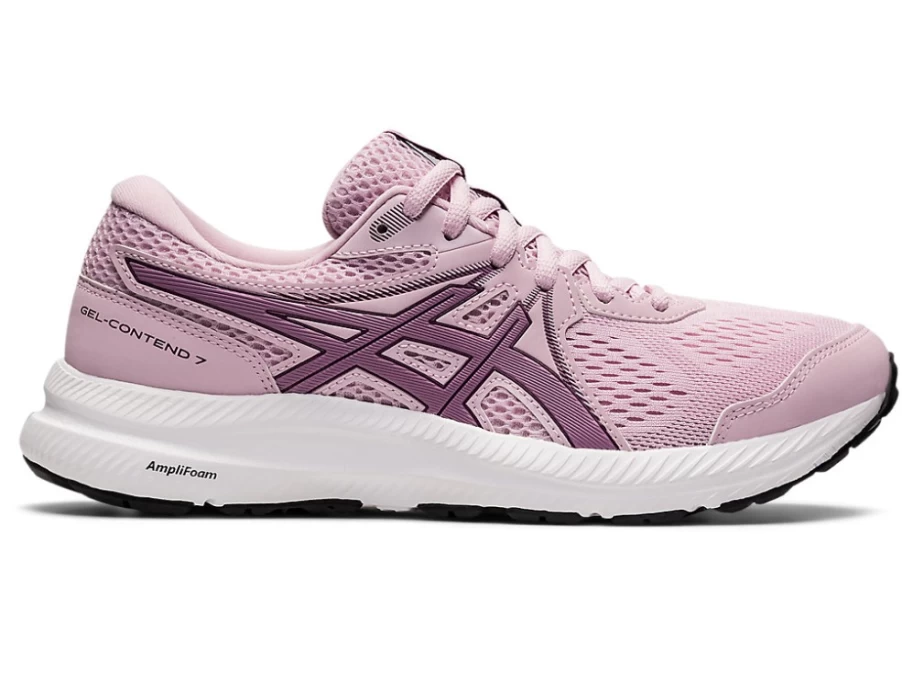 ASICS Women's GEL-CONTEND 7 Running Shoes in Barely Rose/Rosequartz