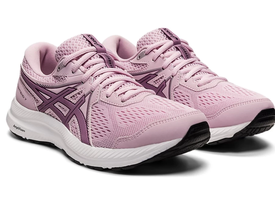 ASICS Women's GEL-CONTEND 7 Running Shoes in Barely Rose/Rosequartz