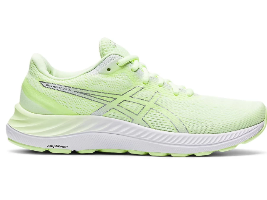 ASICS Women's GEL-EXCITE 8 Running Shoes in Illuminate Yellow/Pure Silver