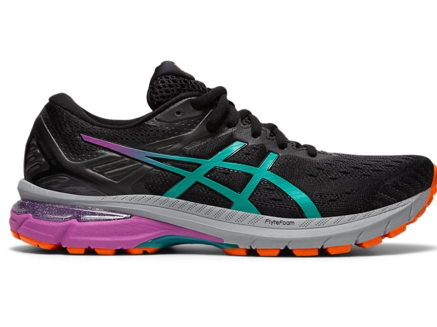 ASICS Women's GT-2000 9 TRAIL Running Shoes - Black/Baltic Jewel