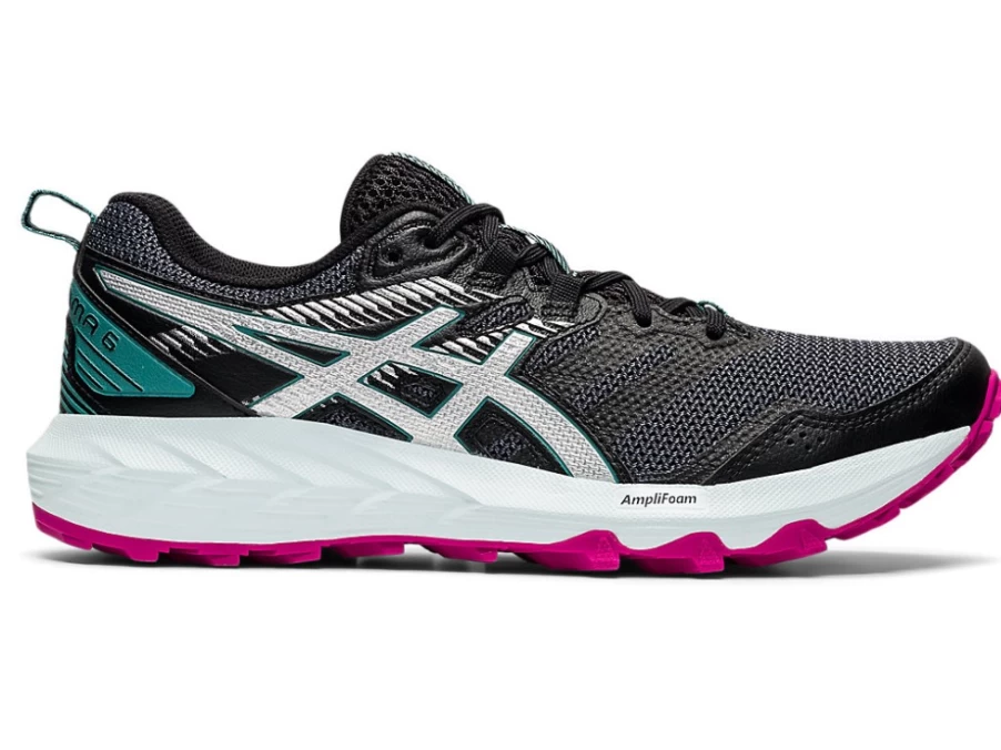ASICS Women's GEL-SONOMA 6 Running Shoes - Black/Pure Silver
