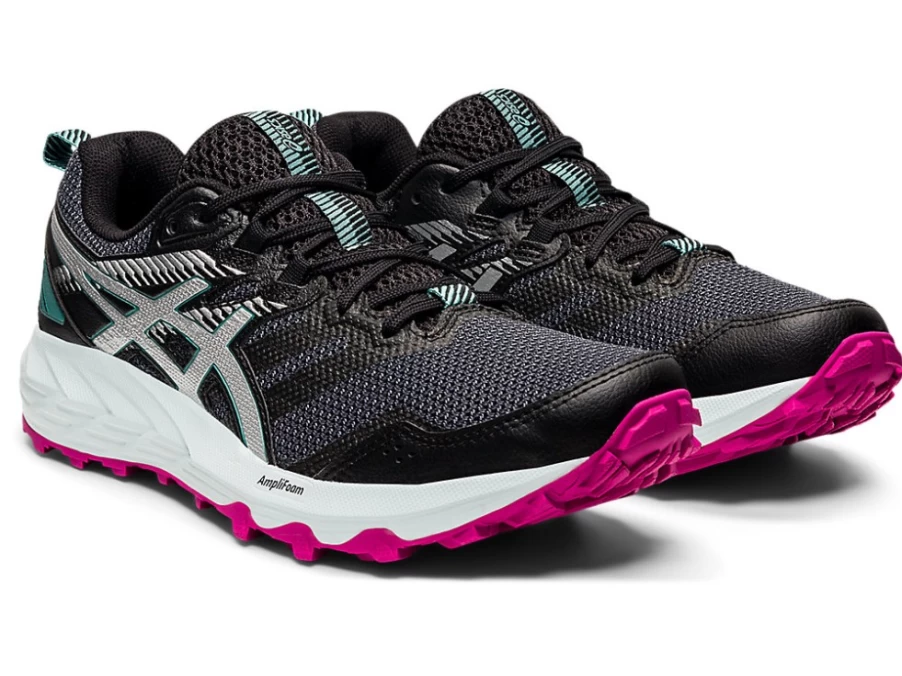 ASICS Women's GEL-SONOMA 6 Running Shoes - Black/Pure Silver